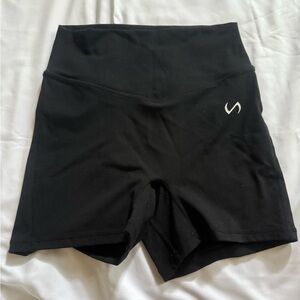TLF black 4” shorts